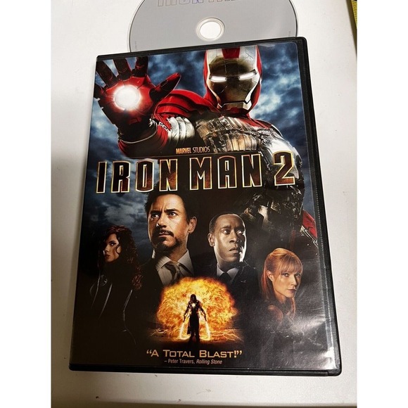 BFU *3/$16 Iron Man 2 (DVD, 2010 Marvel Great Shape! Combine Shipping - Picture 1 of 5